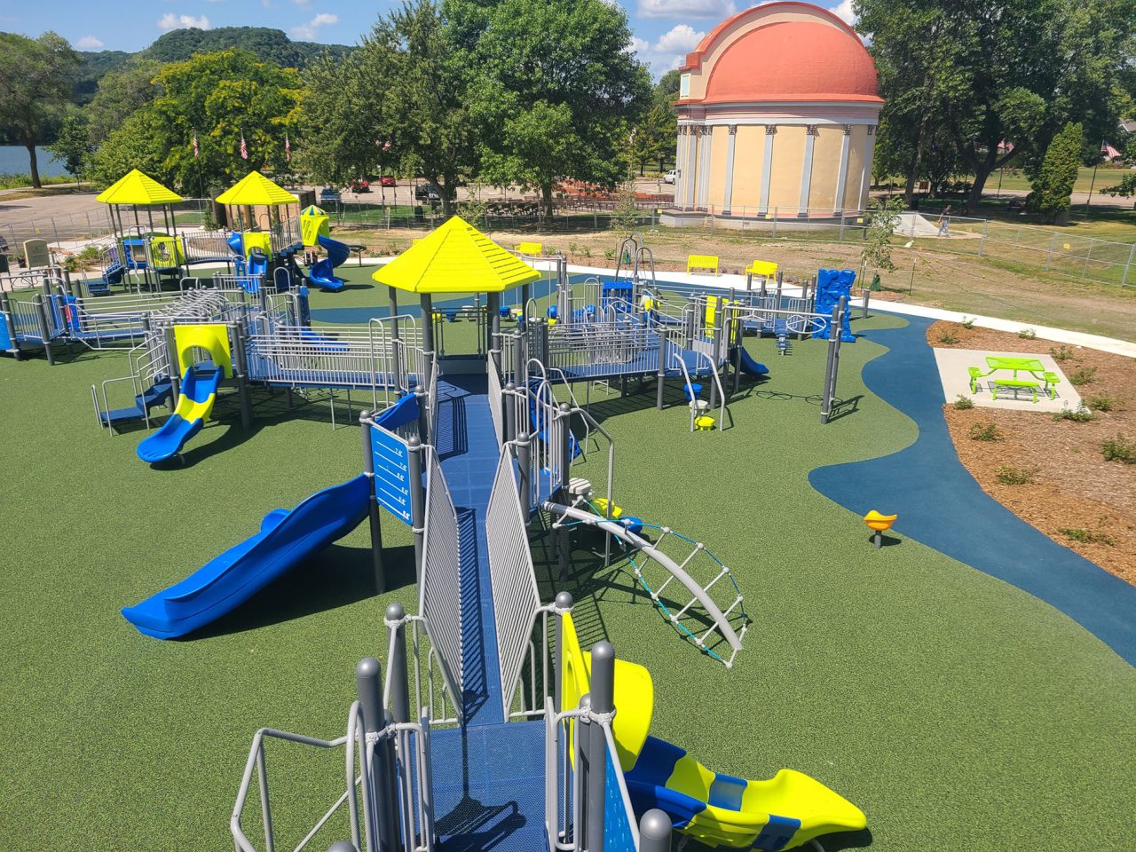 Winonas First All Inclusive Playground Webber Recreational Design Inc