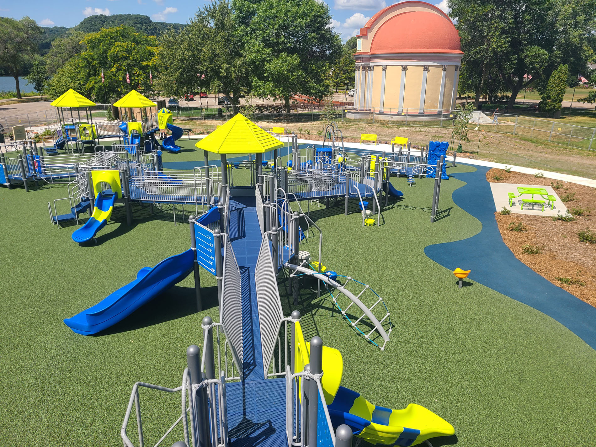 Every Child's Dream Winona in progress; Lake Park playground to close for  construction